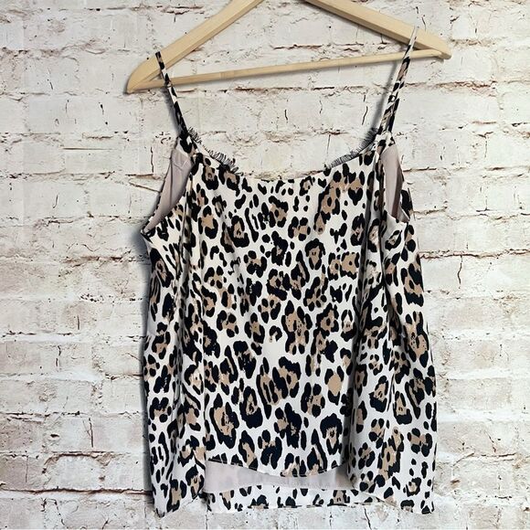 Socialite leopard lace cami blouse - Picture 4 of 4